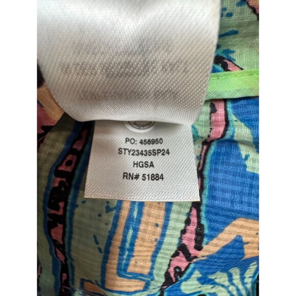 Patagonia Houdini Stash 1/2 Zip Pullover Jacket Lightweight Geometric Women's M - Picture 9 of 9